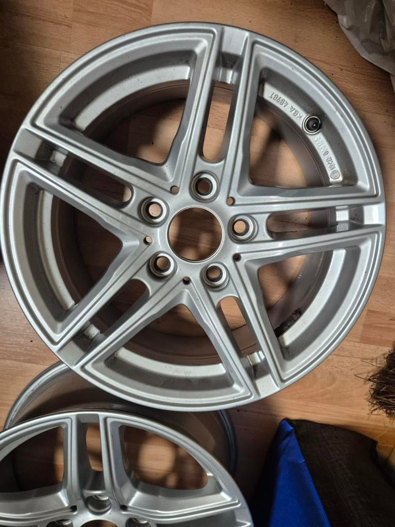 BMW originele 17 inch lichtmetalen velgen (Style 393), Auto-onderdelen, Banden en Velgen, Gebruikt, Velg(en), 17 inch, Ophalen of Verzenden