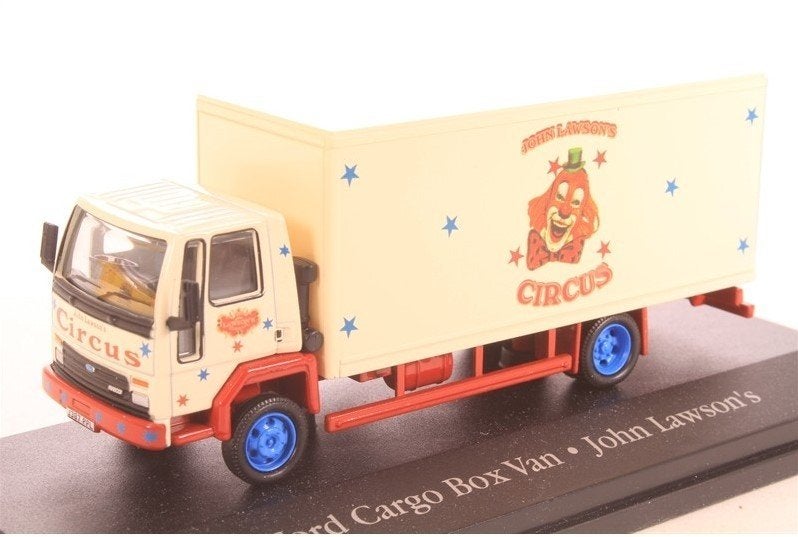 Ford Cargo Box Van Circus 1:72, Ophalen of Verzenden, Nieuw, Bus of Vrachtwagen