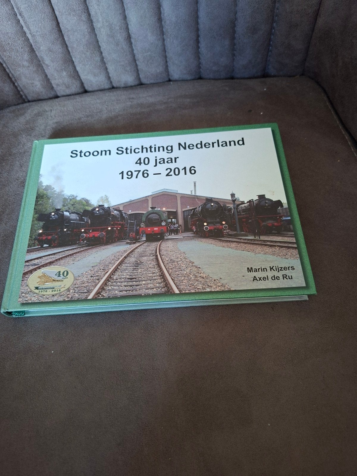 Stoom Stichting Nederland 40 jaar 1976-2016, Boeken, Techniek, Ophalen of Verzenden, Zo goed als nieuw, Overige onderwerpen, Marin Kijzers, Axel de Ru