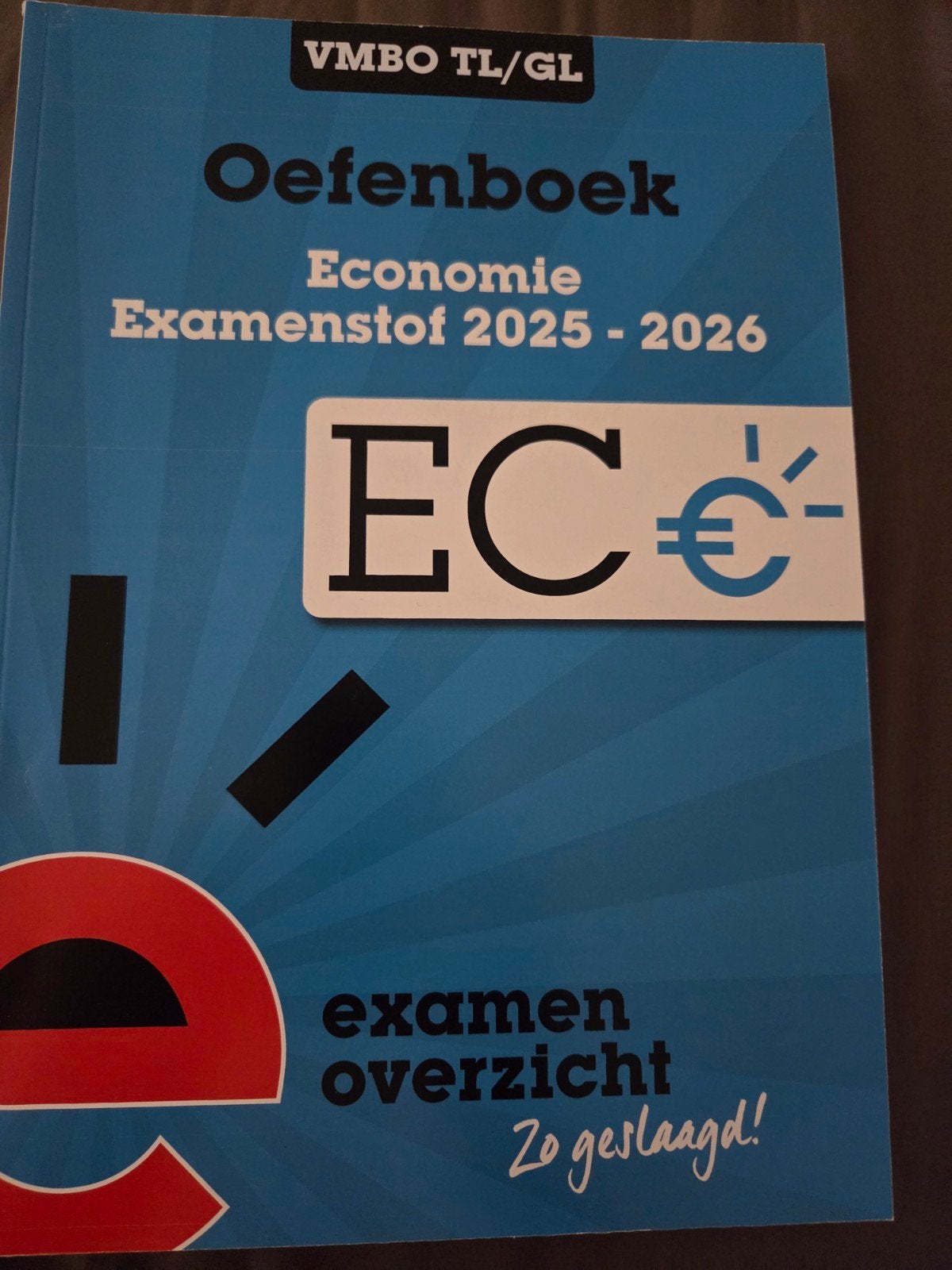 Oefenboek Economie Examenstof 2025-2026 VMBO TL/GL, Economie, Ophalen of Verzenden, Zo goed als nieuw, Onbekend
