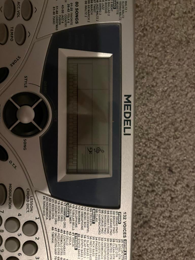 Medeli mc37A keyboard, Ophalen, Gebruikt, 49 toetsen, Medeli
