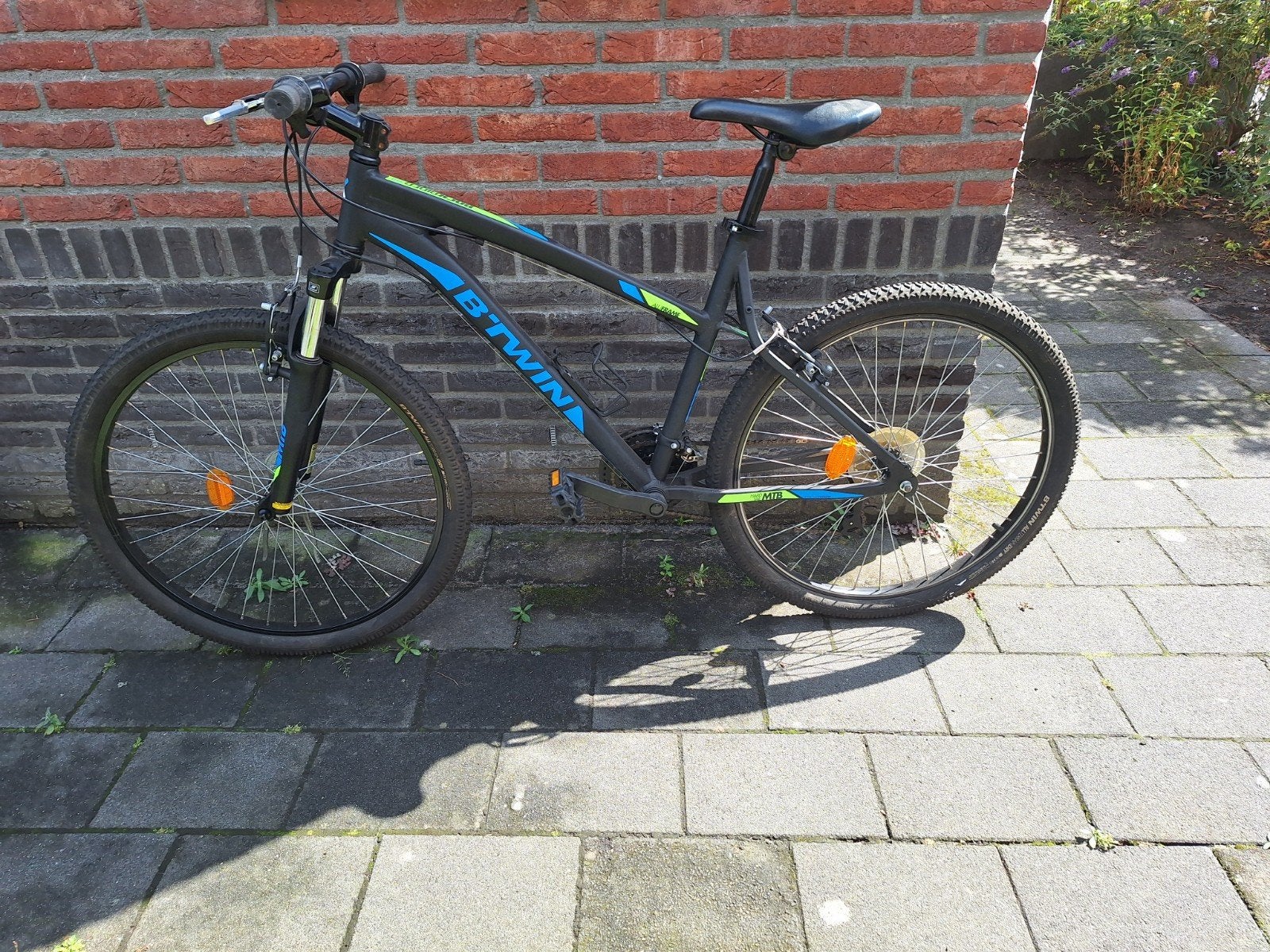 B'TWIN Rockrider 340 Mountainbike - 21 versnellingen, Fietsen en Brommers, Fietsen | Mountainbikes en ATB, Hardtail, Velgrem, 45 tot 49 cm