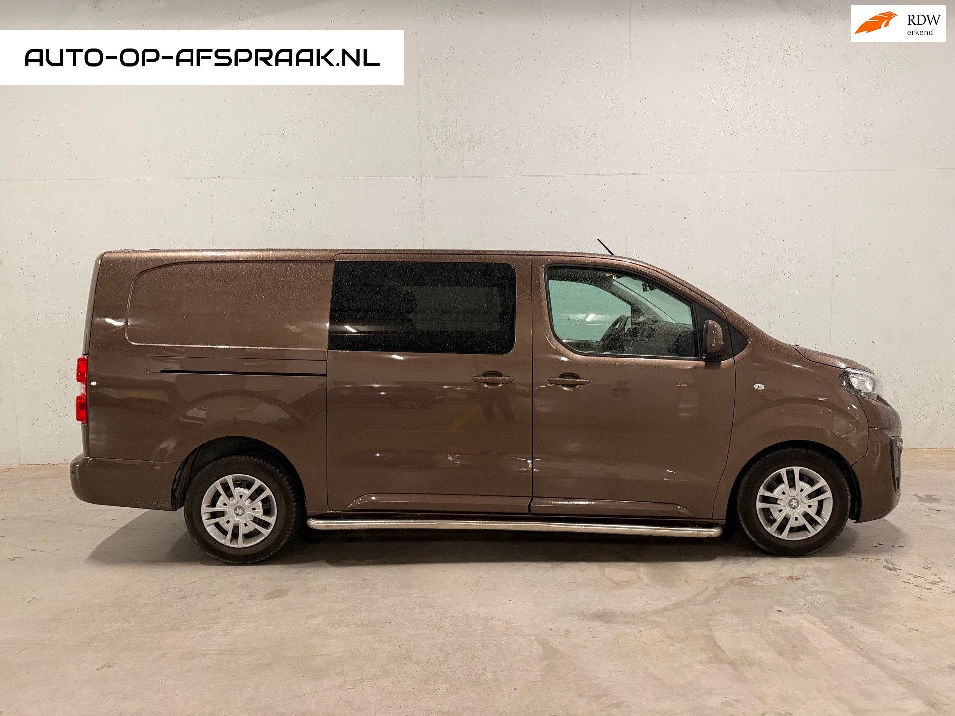 Peugeot Expert 231L 2.0 Aut. Dubbel Cabine Navi Stoelverw. P, Stof, Gebruikt, Euro 6, Origineel Nederlands