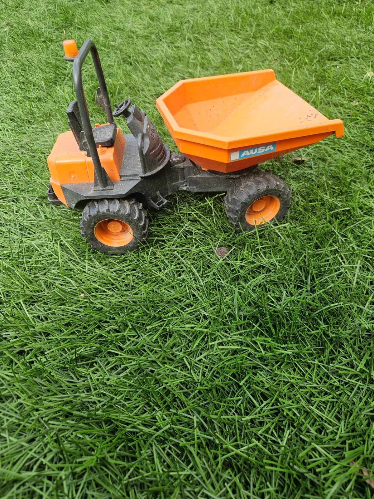 AUSA Dumper Speelgoed - Oranje Bouwvoertuig, Kinderen en Baby's, Speelgoed | Speelgoedvoertuigen, Gebruikt, Ophalen of Verzenden