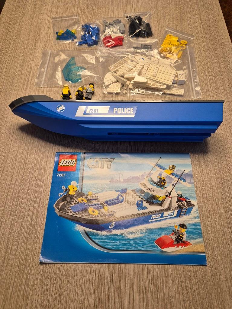 Lego City 7287, Lego, Inclusief accessoires, Ophalen of Verzenden, Complete set