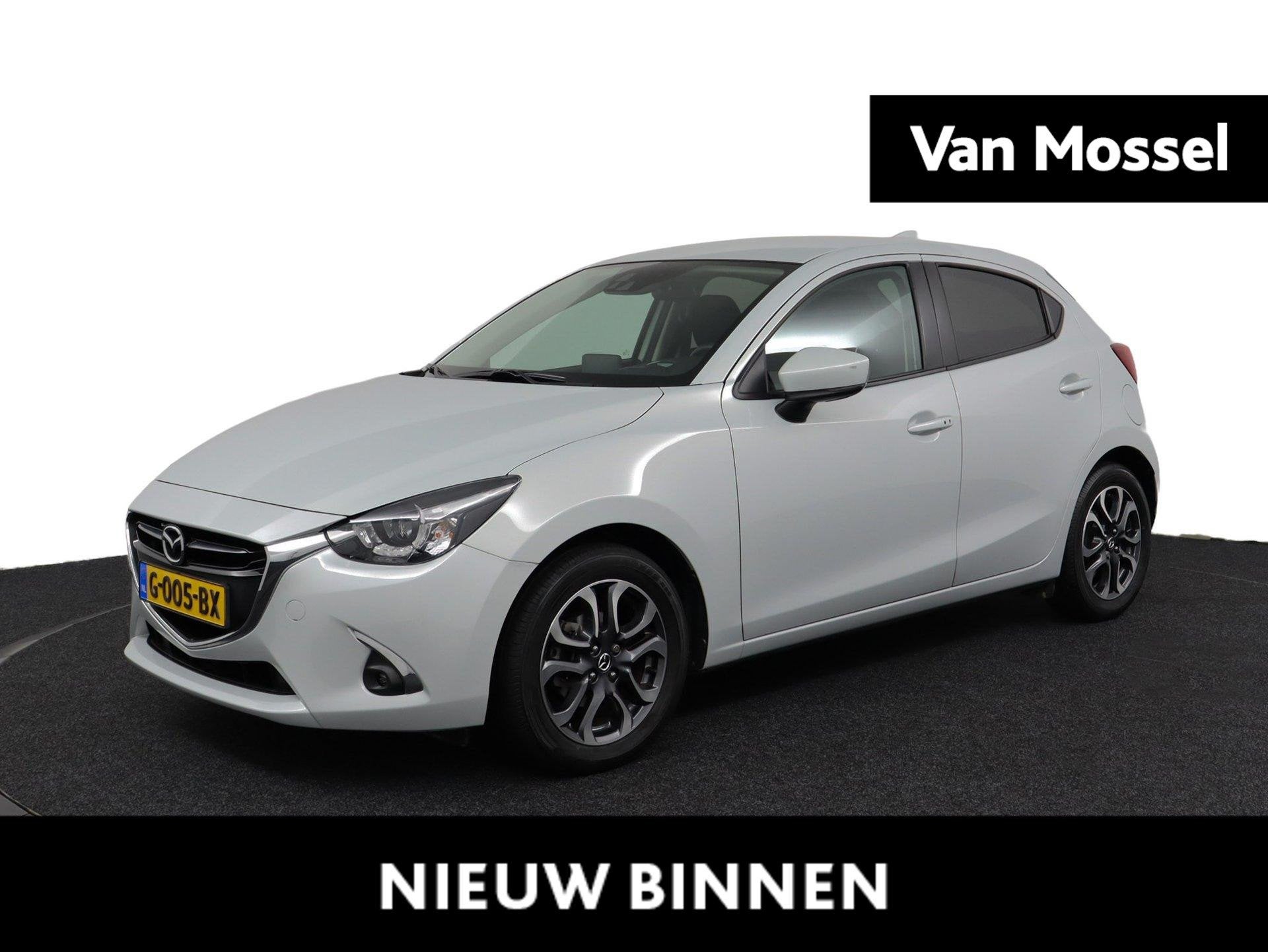Mazda 2 1.5 Skyactiv-G GT-M | Navigatie | Cruise Control | A, Voorwielaandrijving, 12 maanden, Stof, Wit