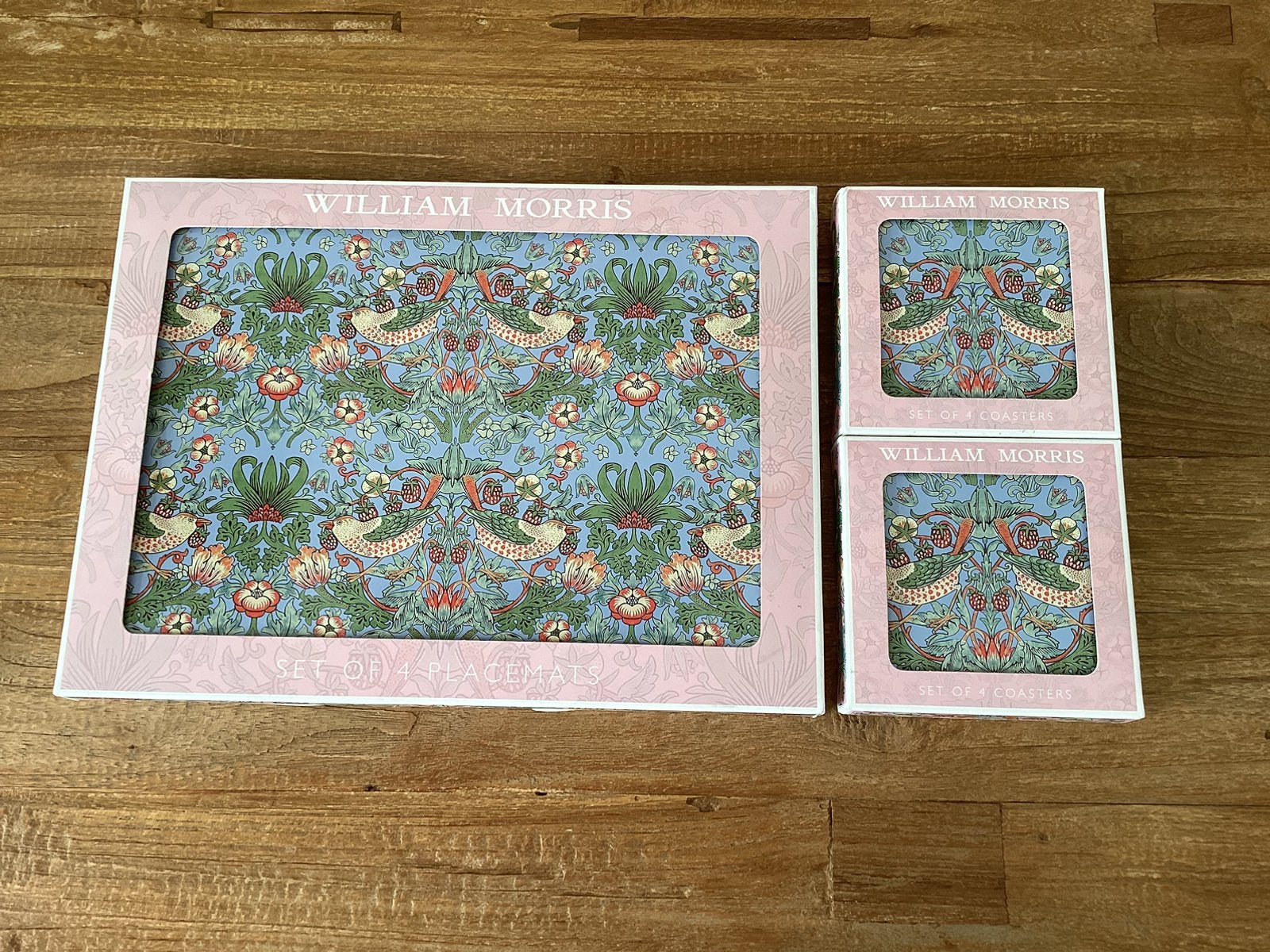 WILLIAM MORRIS placemats&onderzetters, Huis en Inrichting, Keuken | Servies, Verzenden, Nieuw, Overige materialen, Overige stijlen