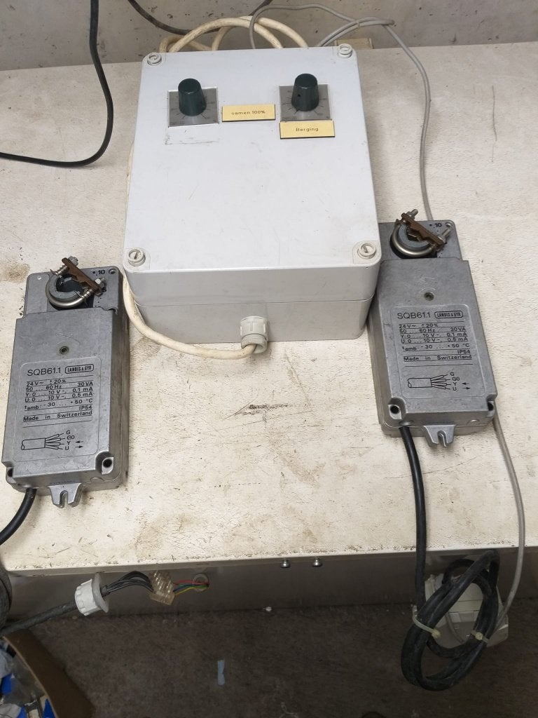 Klep motor, Ophalen of Verzenden, Zo goed als nieuw, Ventilator en Afzuiger
