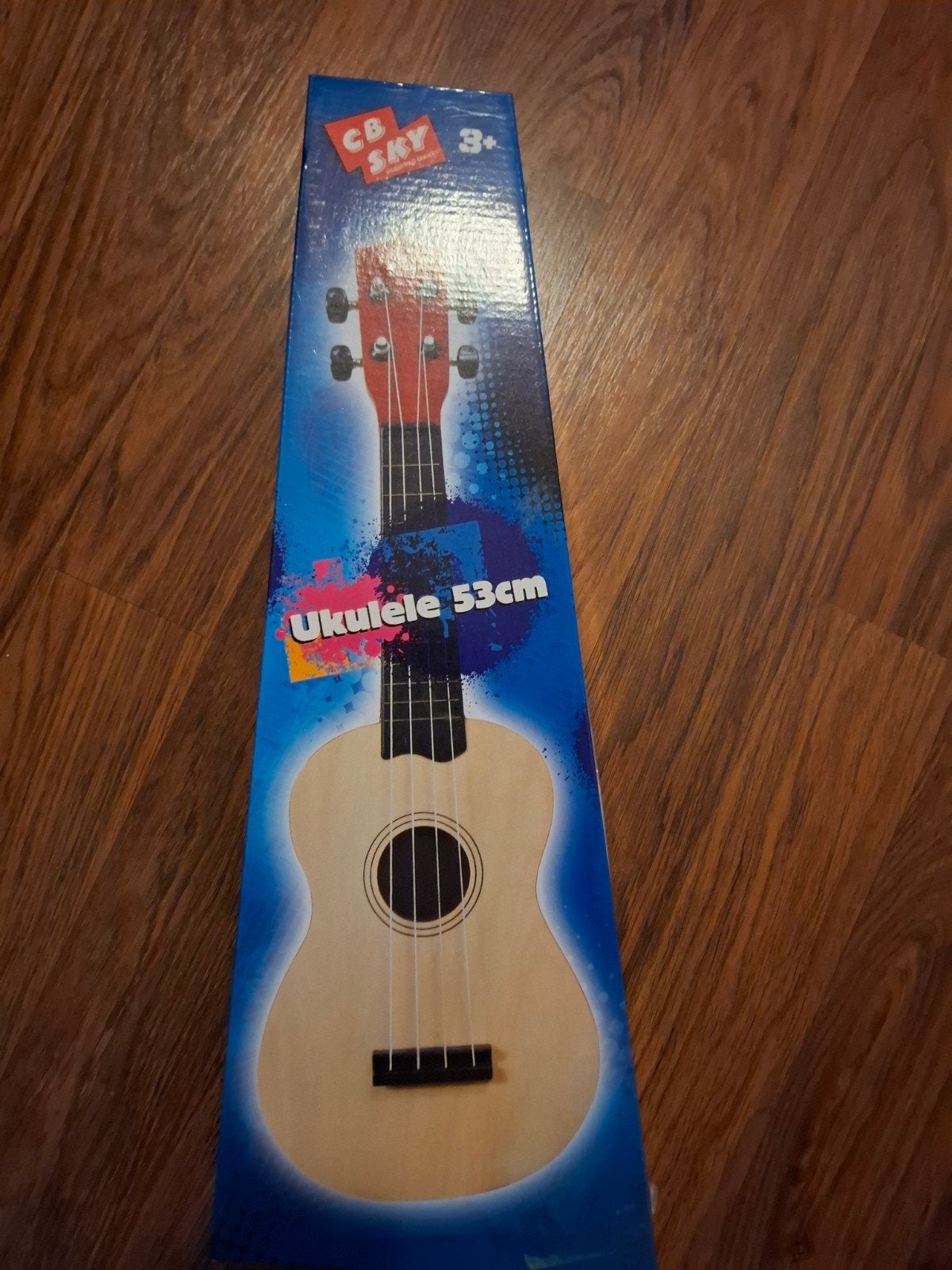Kinder  Ukulele 53cm - Rood/Naturel, Ophalen of Verzenden, Gebruikt, Jongen of Meisje