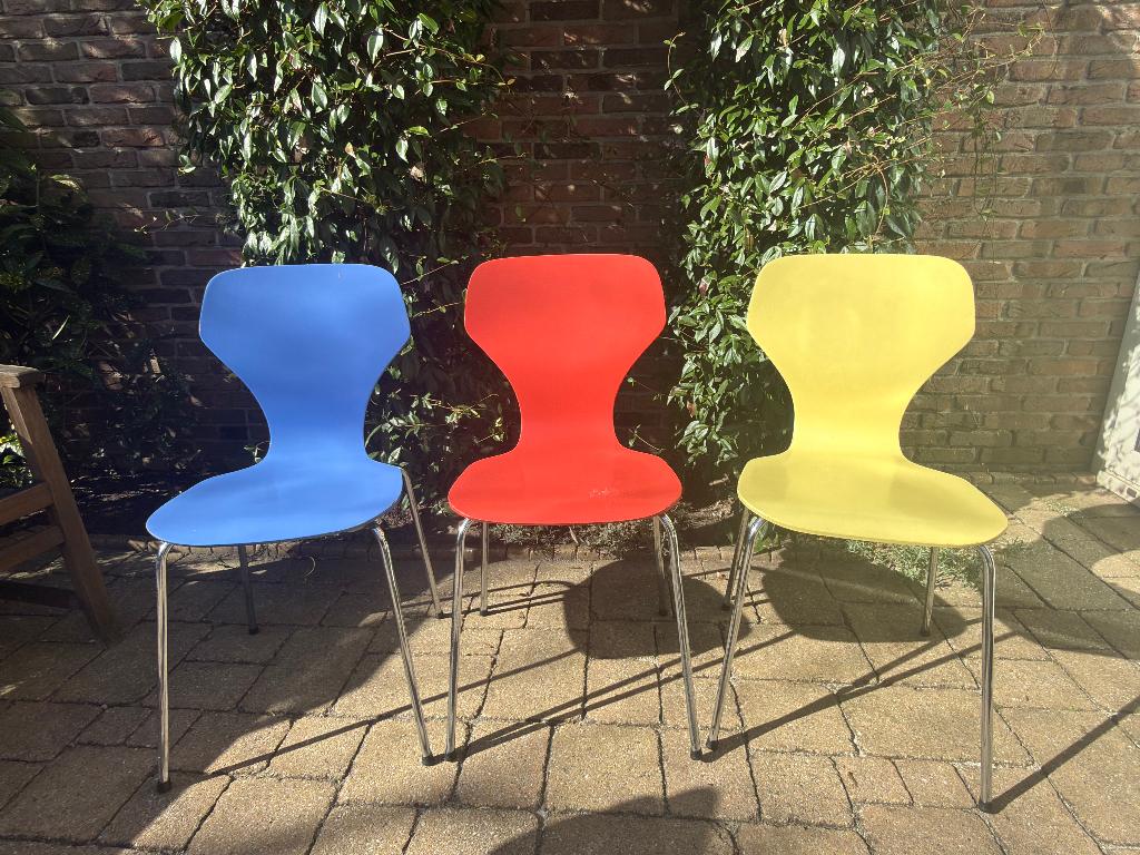 eetkamerstoelen, Ophalen, Gebruikt, Overige kleuren, Vijf, Zes of meer stoelen