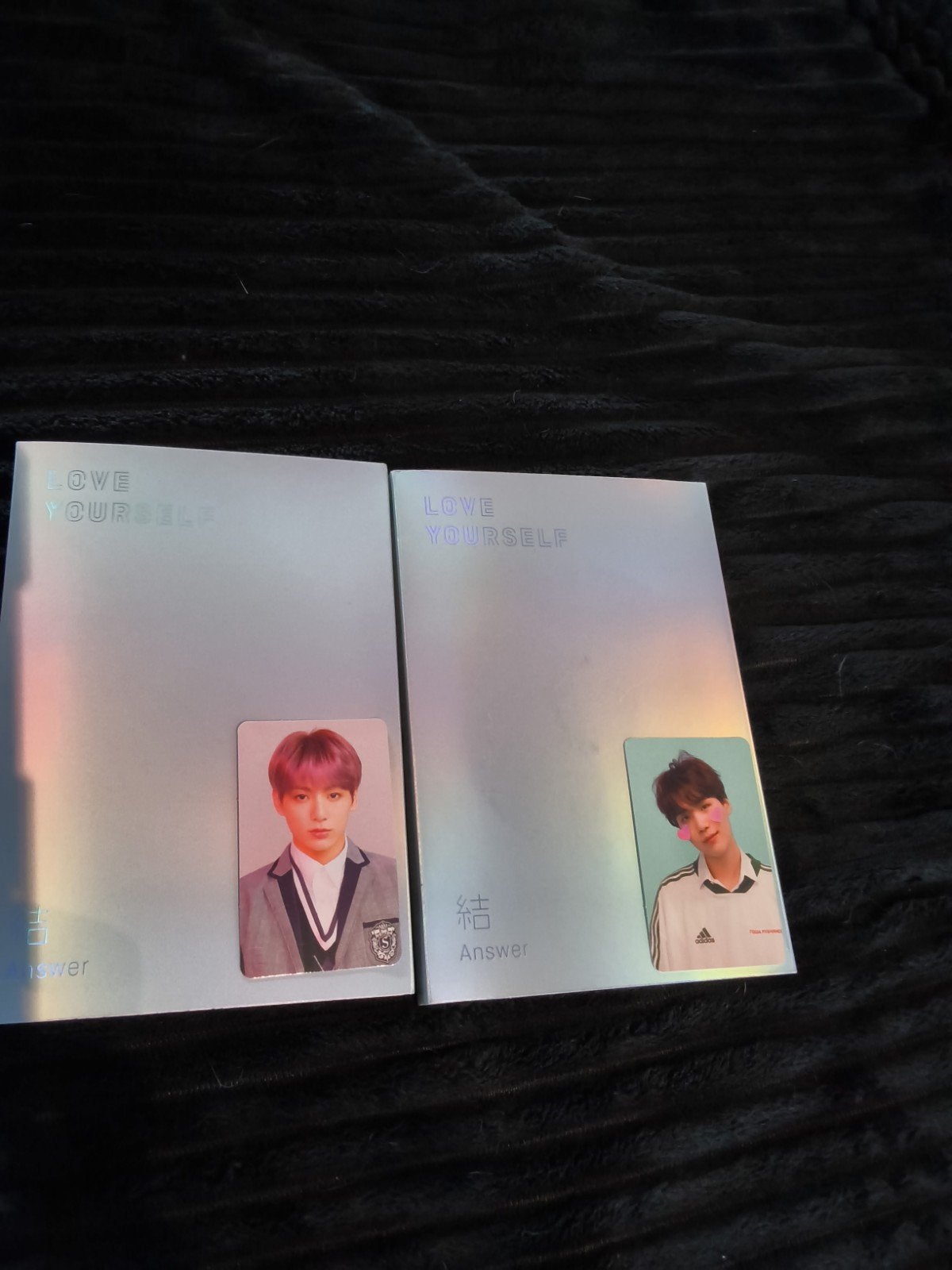BTS Love Yourself: Answer (S & E Versie) met Photocard, Inclusief boekje, K-pop, Ophalen of Verzenden, Zo goed als nieuw