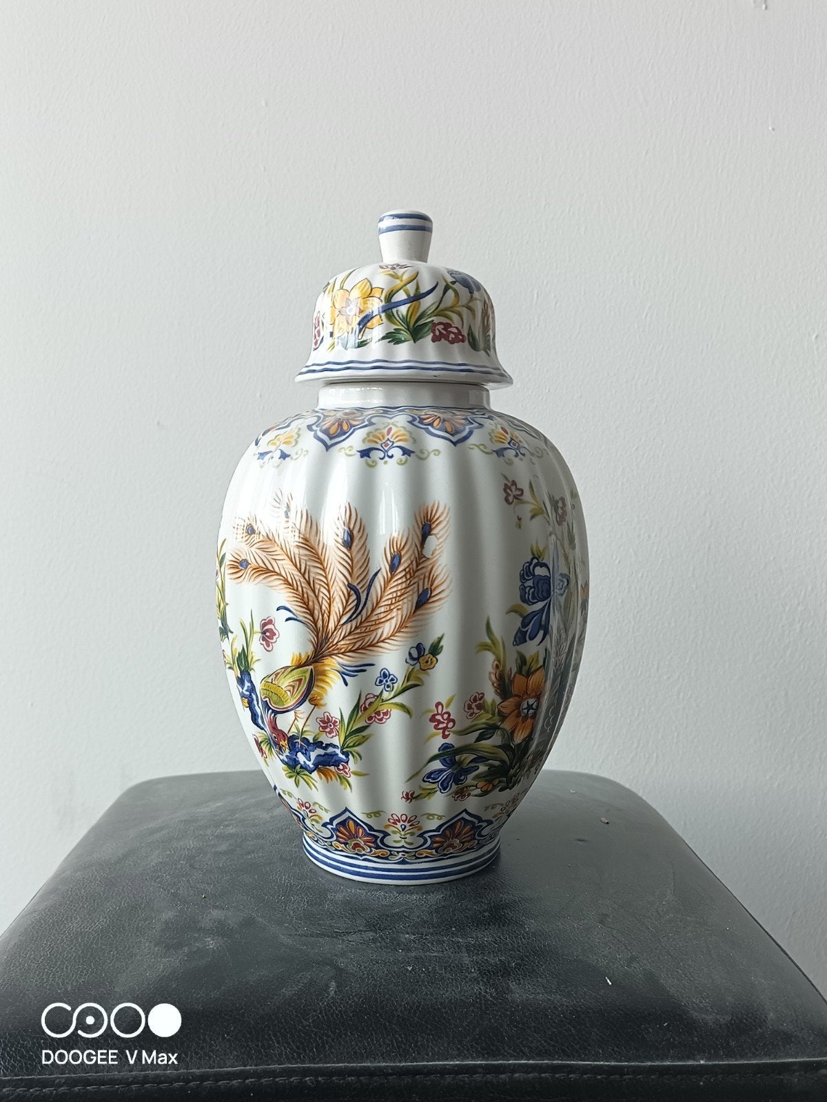 Prachtige Italiaanse keramische pot met deksel, Ophalen of Verzenden