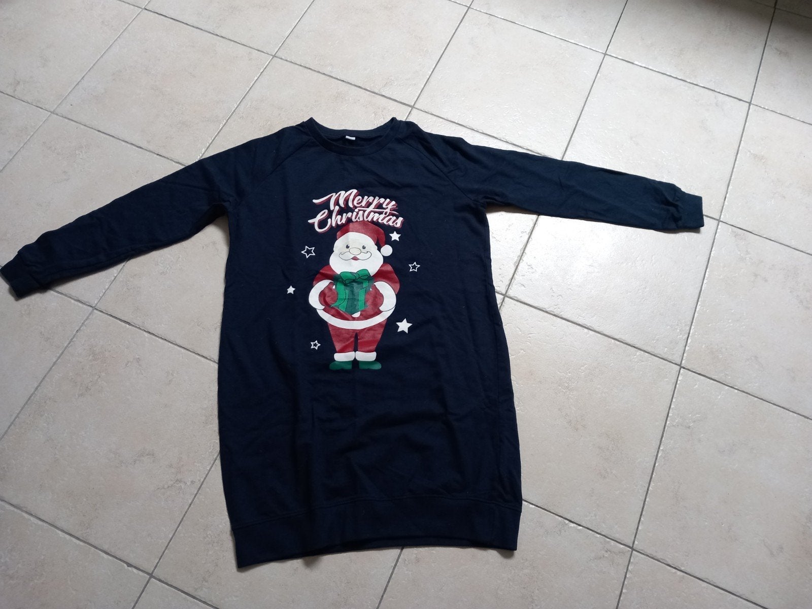 Kerstjurkje, Maat 38/40 (M), Overige typen, Blauw, Ophalen of Verzenden