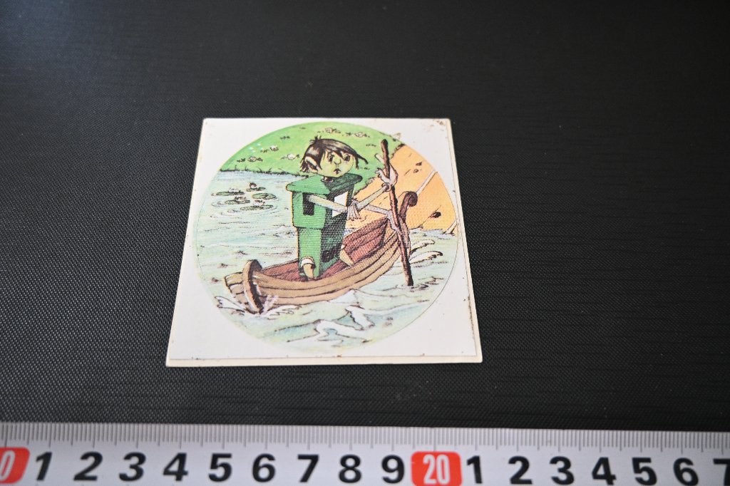 sticker ELF benzinepomp boot, Ophalen of Verzenden, Zo goed als nieuw