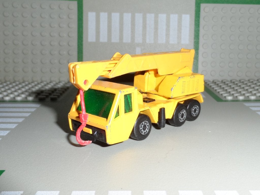 Matchbox Superfast No. 49 - Crane Truck - Vintage 1:64, Ophalen of Verzenden, Gebruikt, Overige typen