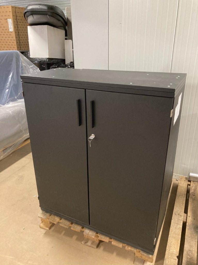 Palmberg Prisma 2 kast | zwart h 224 x b 100 x d 44 cm, Huis en Inrichting, Ophalen, Nieuw
