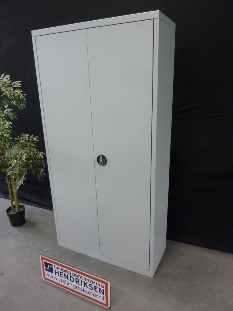 Stalen werkplaatskast / kast / draaideurkast 100x40x195cm, Gebruikt, Handelsonderneming Hendriksen, Ophalen of Verzenden, Munstermanstraat 6 - Hal 3 - Silvolde