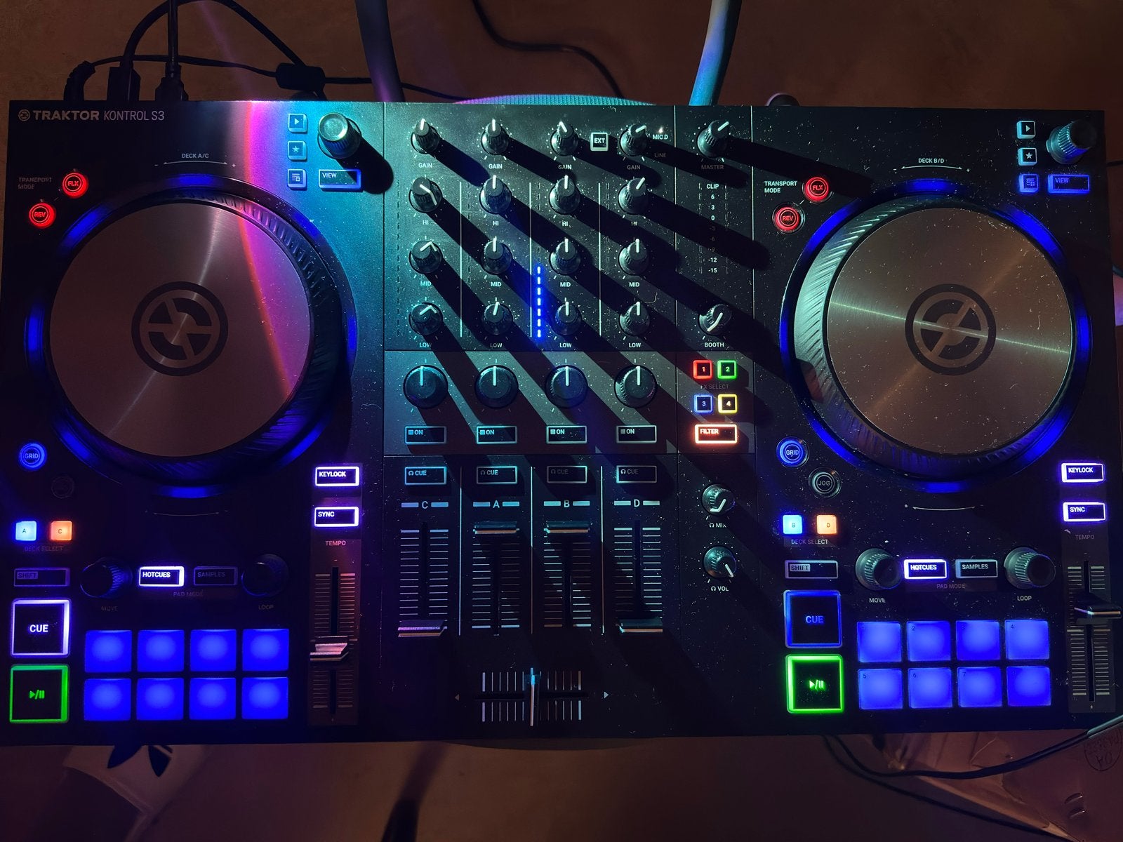 Native Instruments Traktor Kontrol S3 DJ Controller, Ophalen of Verzenden, Gebruikt, Dj-set