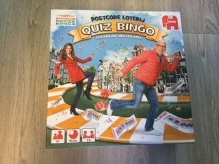 Quiz Bingo Spel, Hobby en Vrije tijd, Gezelschapsspellen | Bordspellen, Zo goed als nieuw, Een of twee spelers, Drie of vier spelers