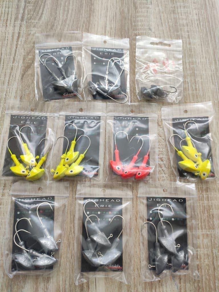 29x SPRO Erie Jigheads div. gewichten en kleuren. (kunstaas), Ophalen of Verzenden, Nieuw, Overige typen