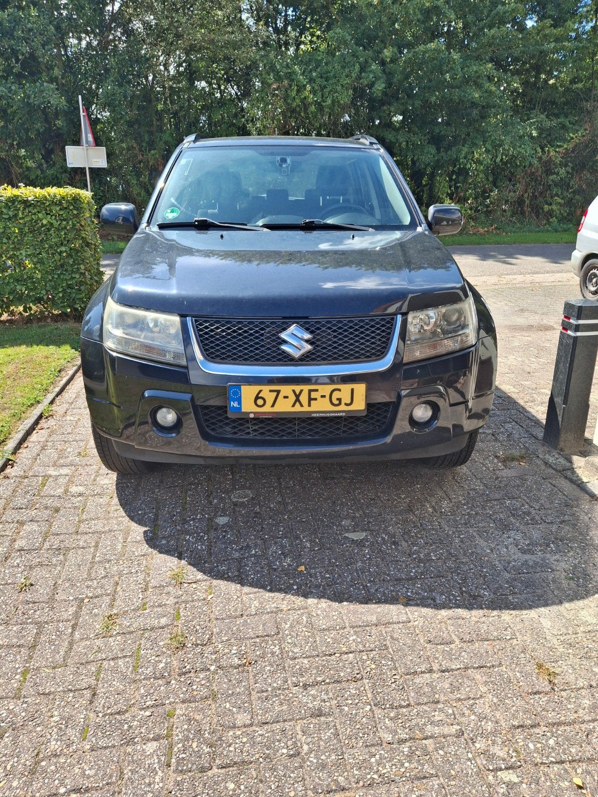 Suzuki Grand Vitara 2.0 5D 2007 Zwart, Auto's, Suzuki, Stof, 1995 cc, Zwart, 4 cilinders