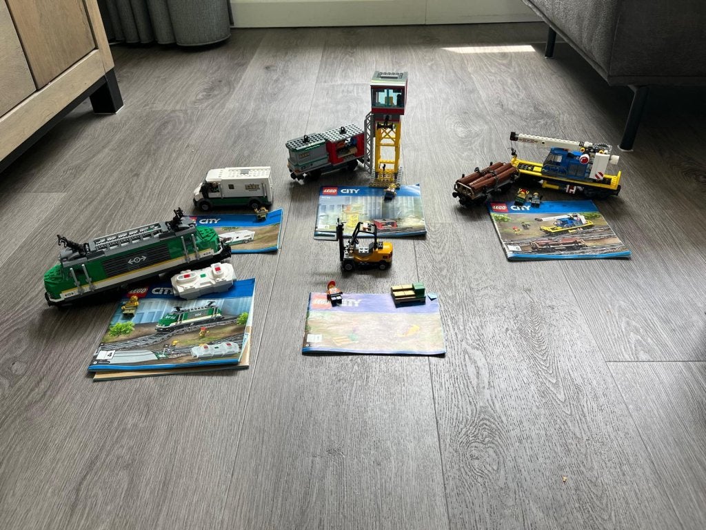 LEGO City Treinen Vrachttrein 60198, Niet ingevuld, Niet ingevuld, Niet ingevuld