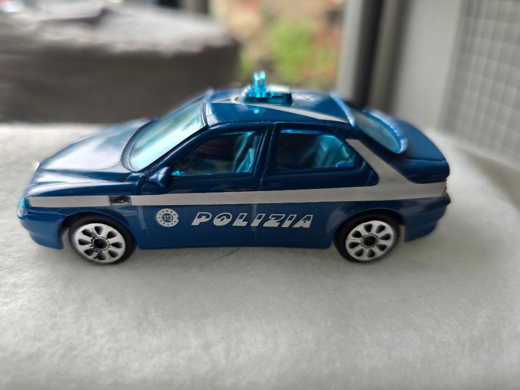 Alfa romeo 156 Polizia 1/43, Hobby en Vrije tijd, Modelauto's | 1:43, Ophalen of Verzenden, Gebruikt, Auto, Overige merken