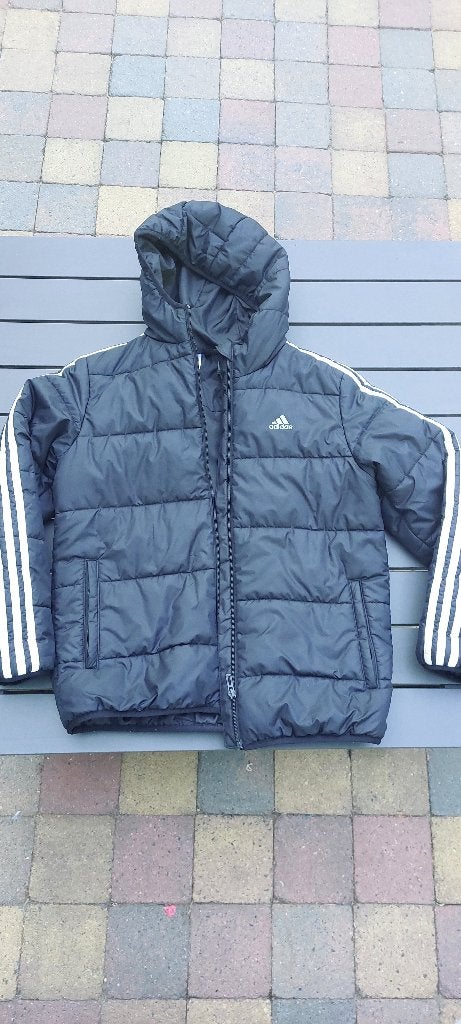Adidas jas maat 152, Zwart, Overige maten, Ophalen of Verzenden, Zo goed als nieuw