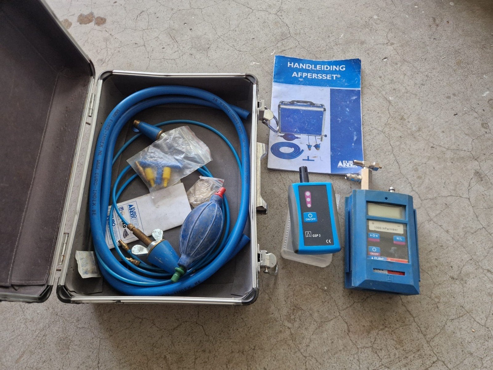 gas afpersset, Ophalen, Gebruikt