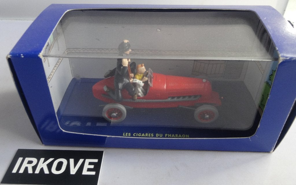 KUIFJE DE RODE RACE WAGEN * Nieuw in Doos *, Verzenden, Kuifje, Nieuw, Beeldje of Figuurtje