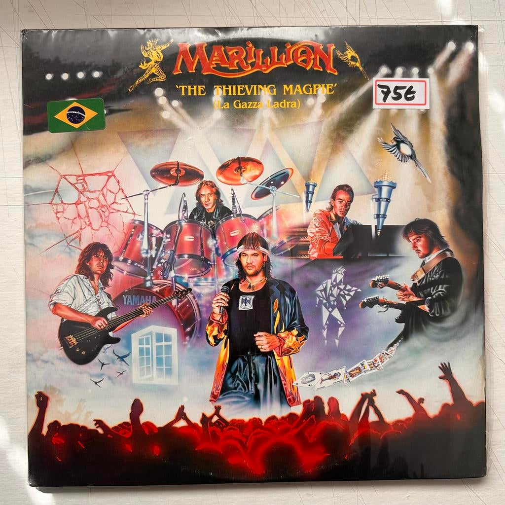 Marillion Braziliaanse lp, Ophalen of Verzenden, Gebruikt, 12 inch