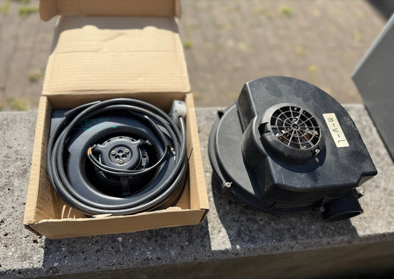 Gratis!! Nefit ketelventilatoren - Nieuw en Gebruikt, Doe-het-zelf en Verbouw, Ophalen of Verzenden, Zo goed als nieuw, Ventilator