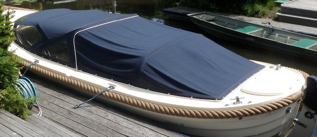 Sloepkap voor Albatros 23 – 4 jaar oud, Watersport en Boten, Ophalen of Verzenden, Gebruikt, Overige typen, Motorboot
