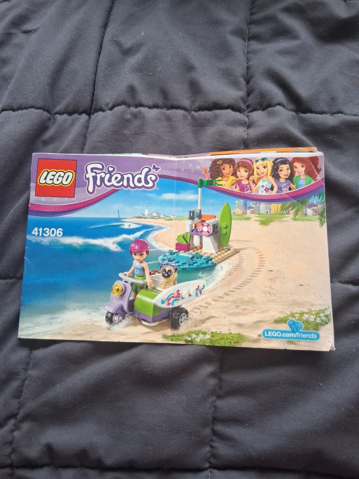 Lego friends Mia strandscooter, Compleet, Lego, Friends, Ophalen of Verzenden