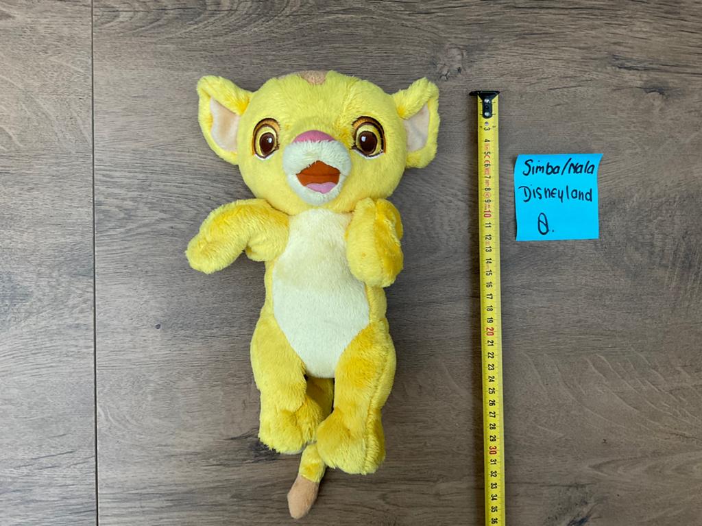 Nieuwe  Disneyland Lion King baby Simba of Nala knuffel, Ophalen, Leeuwenkoning of Jungle Boek, Nieuw, Knuffel