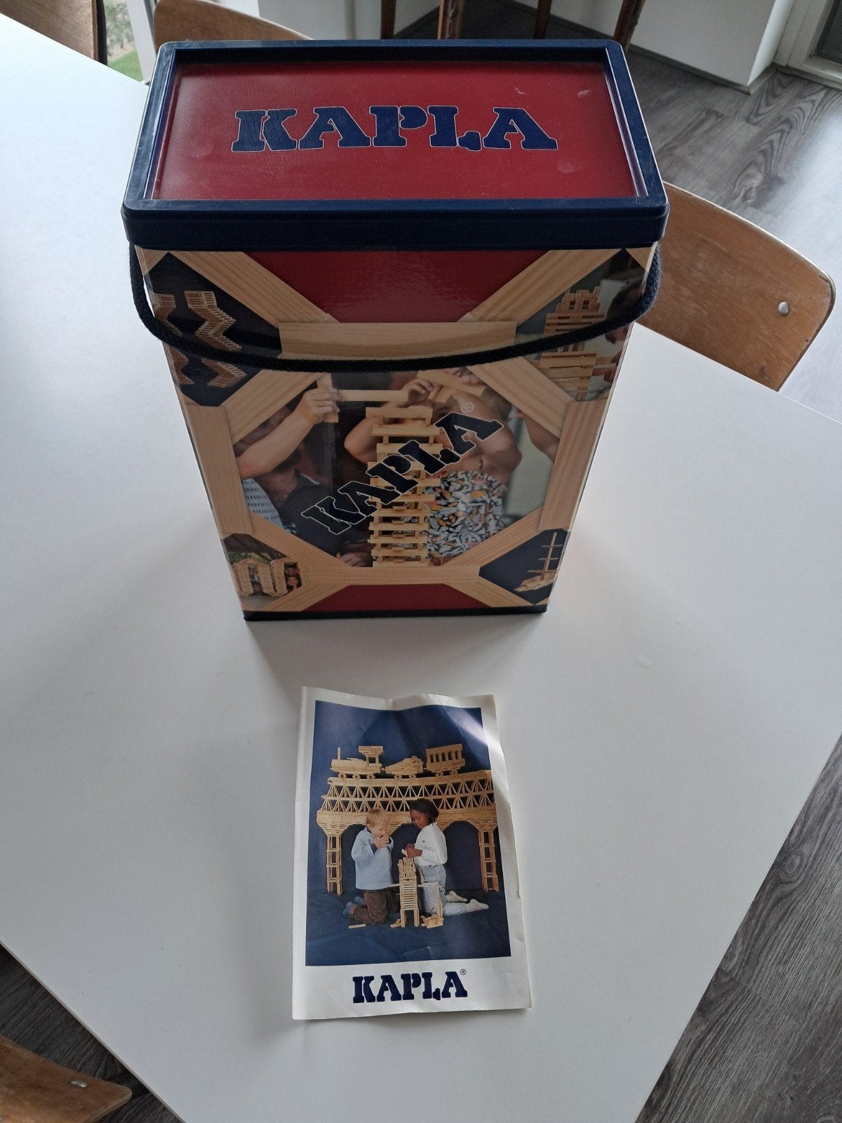 KAPLA Bouwblokken Set met Voorbeeldenboekje, Kinderen en Baby's, Ophalen, Zo goed als nieuw, Overige merken