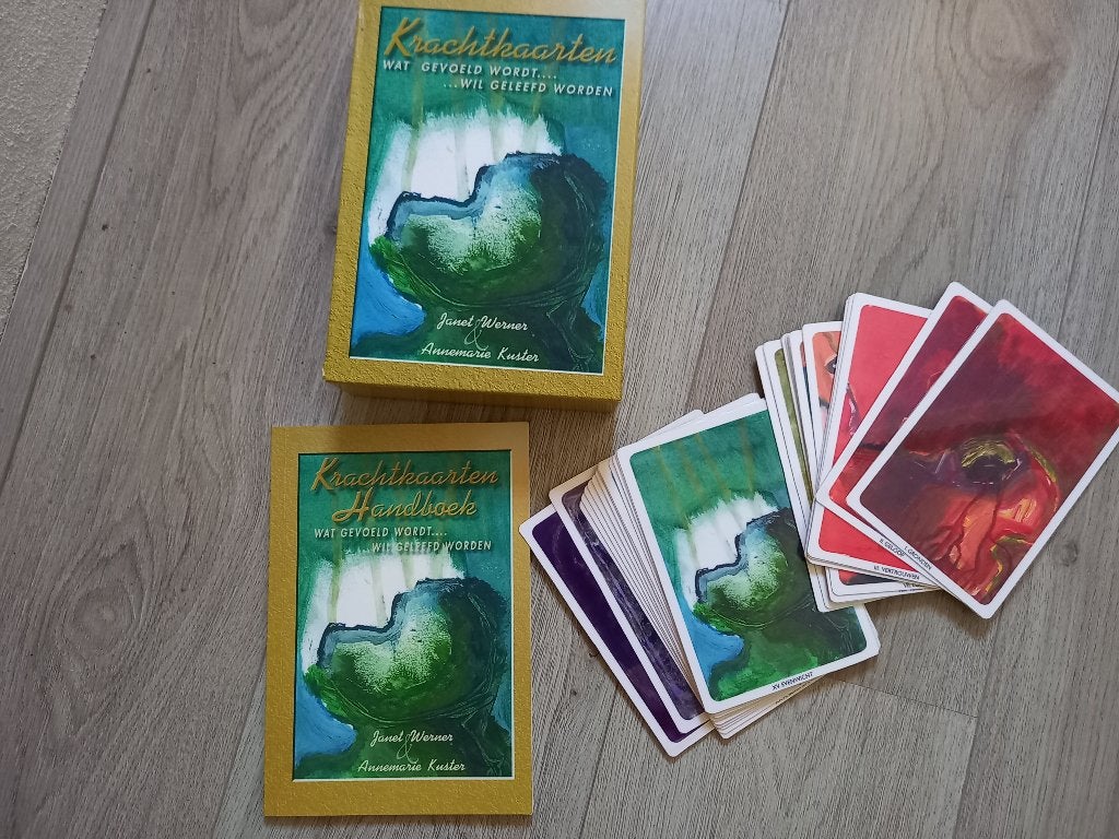 Krachtkaarten - Janet Werner en Annemarie Kuster, Ophalen of Verzenden, Gelezen, Tarot of Kaarten leggen, Overige typen