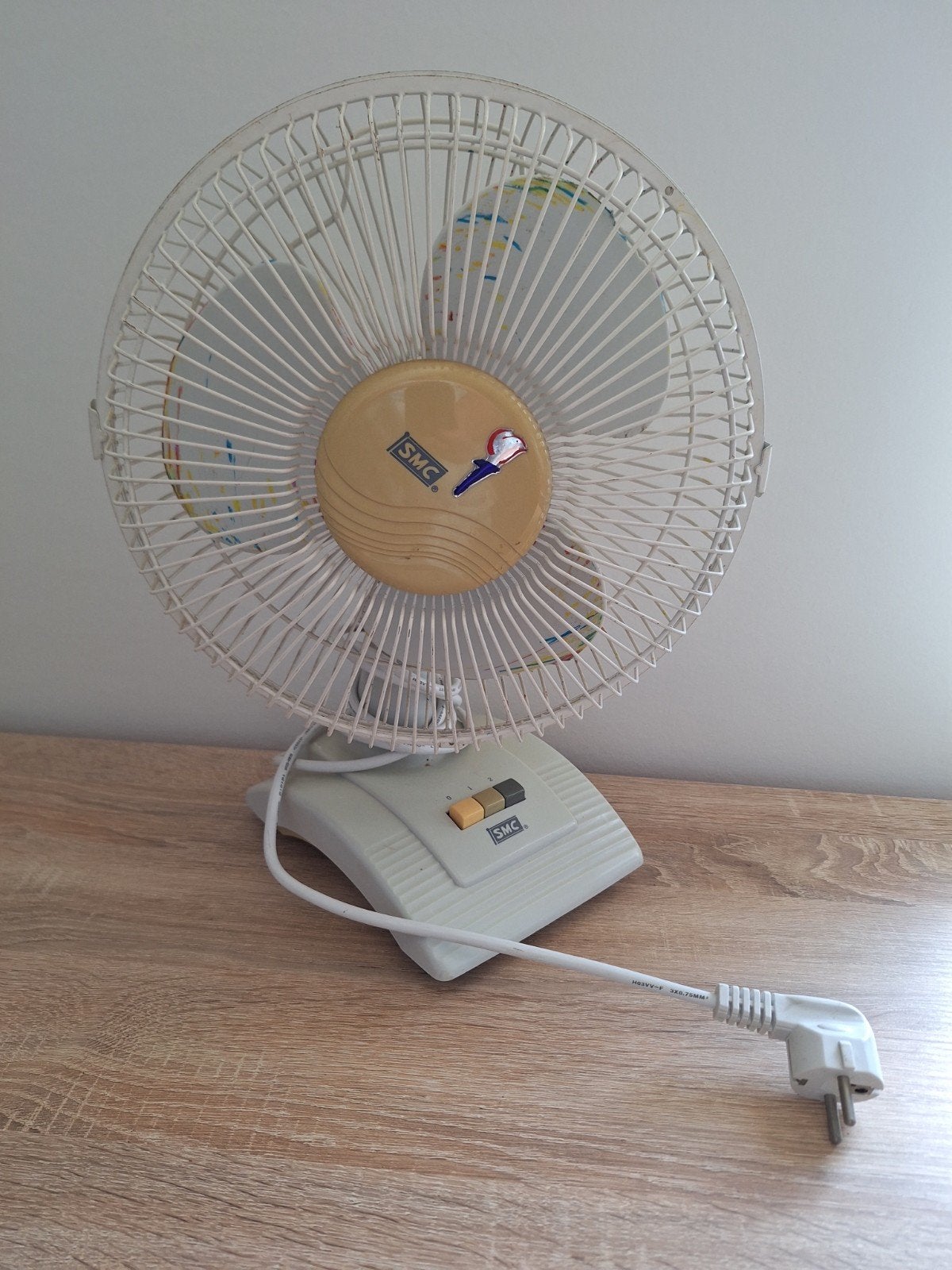 SMC Tafelventilator 23cm (9") - Model TR9, Witgoed en Apparatuur, Ventilatoren, Ophalen