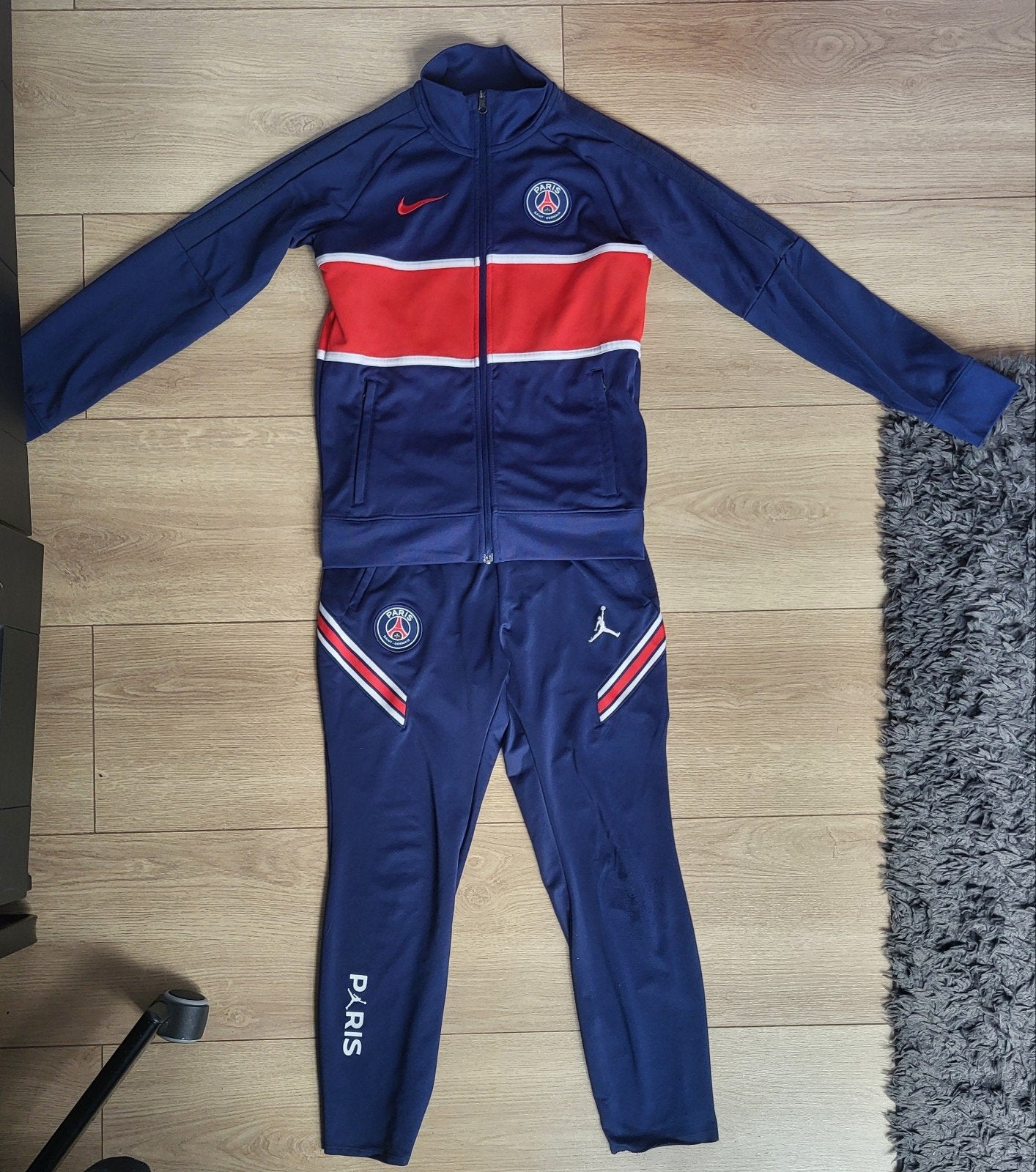 Jordan x PSG Trainingspak - Maat M Kids (137-147), Overige maten, Voetbal, Gedragen, Jordan