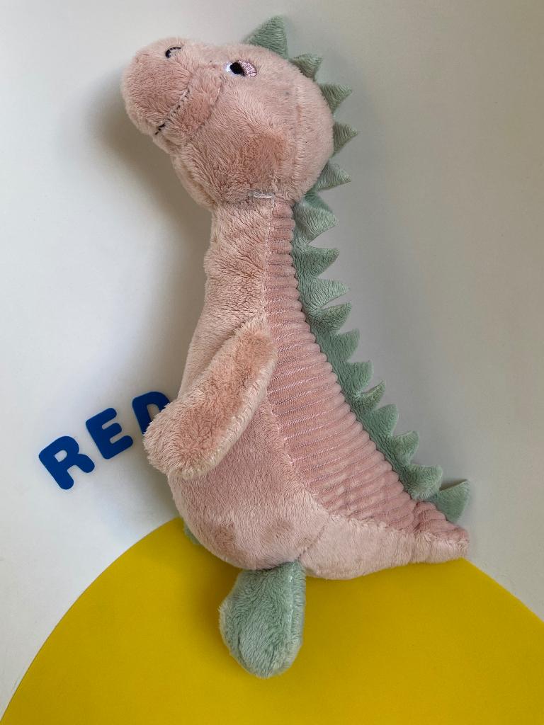 K1263 happy horse dino roze groen, Ophalen of Verzenden, Overige typen