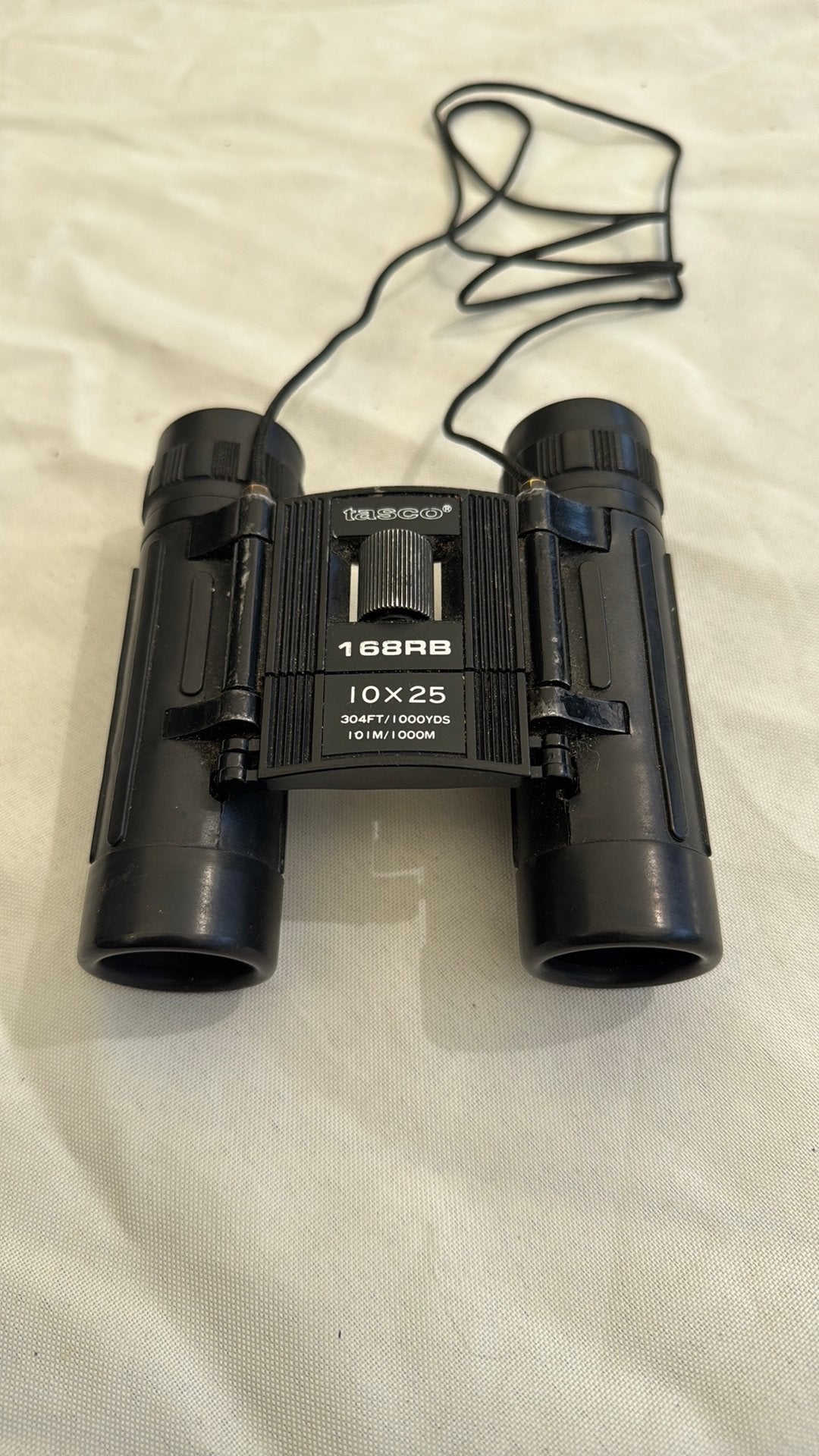 Verrekijker 10x25, Tasco, Audio, Tv en Foto, Optische apparatuur | Verrekijkers, Ophalen of Verzenden, Gebruikt, 8 tot 12x