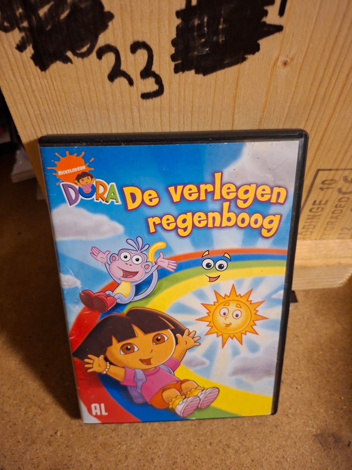Dora De Verlegen Regenboog DVD - Nickelodeon, Gebruikt, Animatie, Alle leeftijden, Film