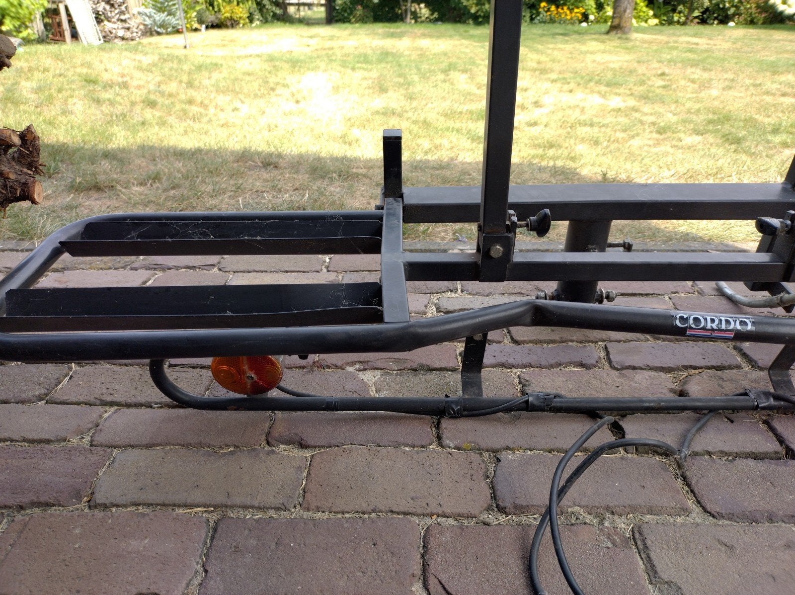 Cordo trekhaak fietsendrager, Ophalen, 2 fietsen, Gebruikt, Trekhaakdrager