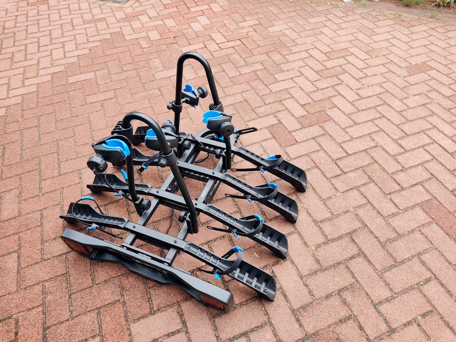 Hapro Atlas 4 fietsendrager 7 polig, Auto diversen, Fietsendragers, Ophalen, 3 fietsen of meer, Elektrische fiets, Zo goed als nieuw