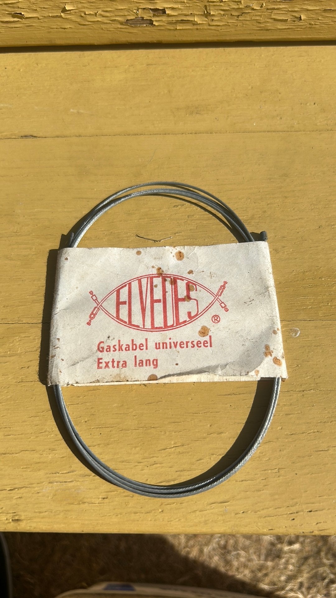Gaskabel universeel, Ophalen of Verzenden, Zo goed als nieuw, Overige typen