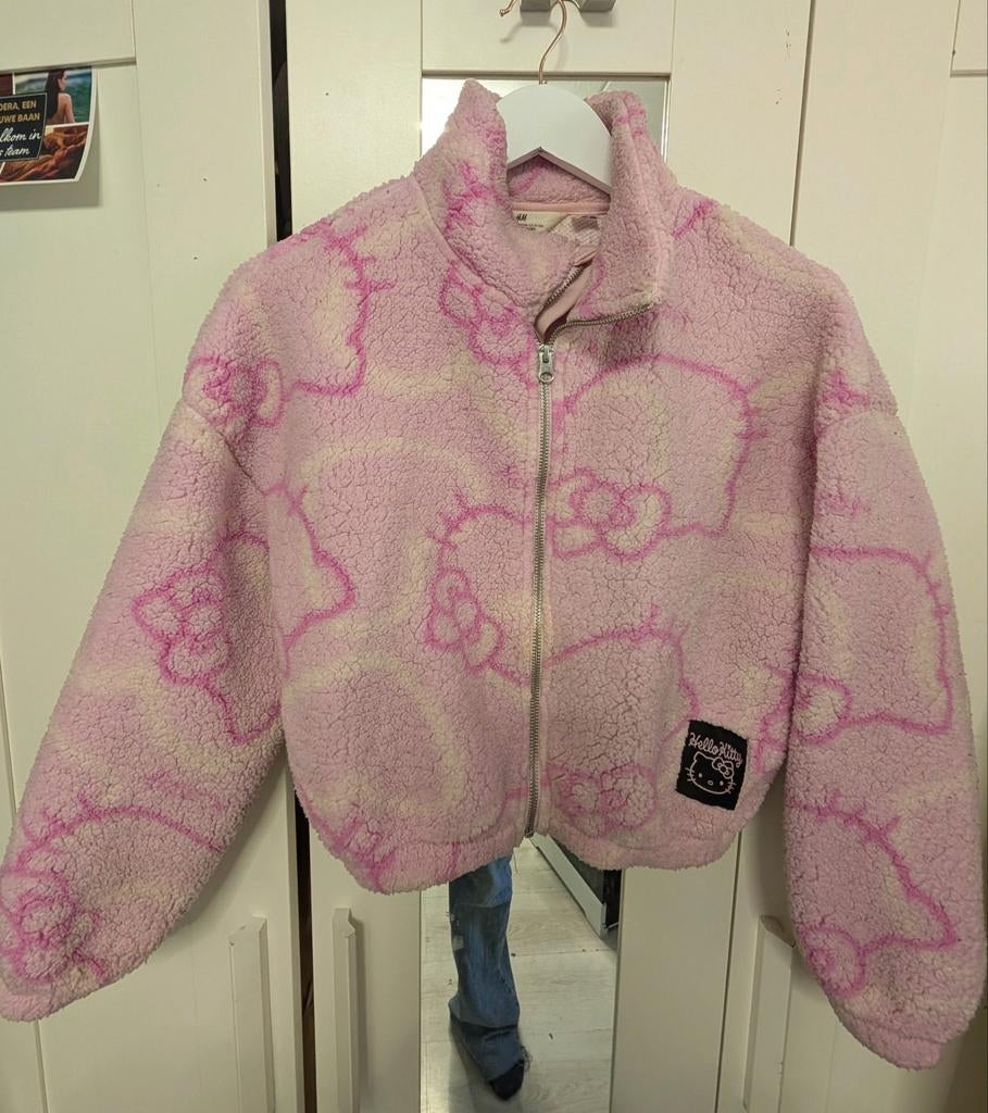 Hello Kitty vest - H&M, H&M, Ophalen of Verzenden, Zo goed als nieuw, Roze