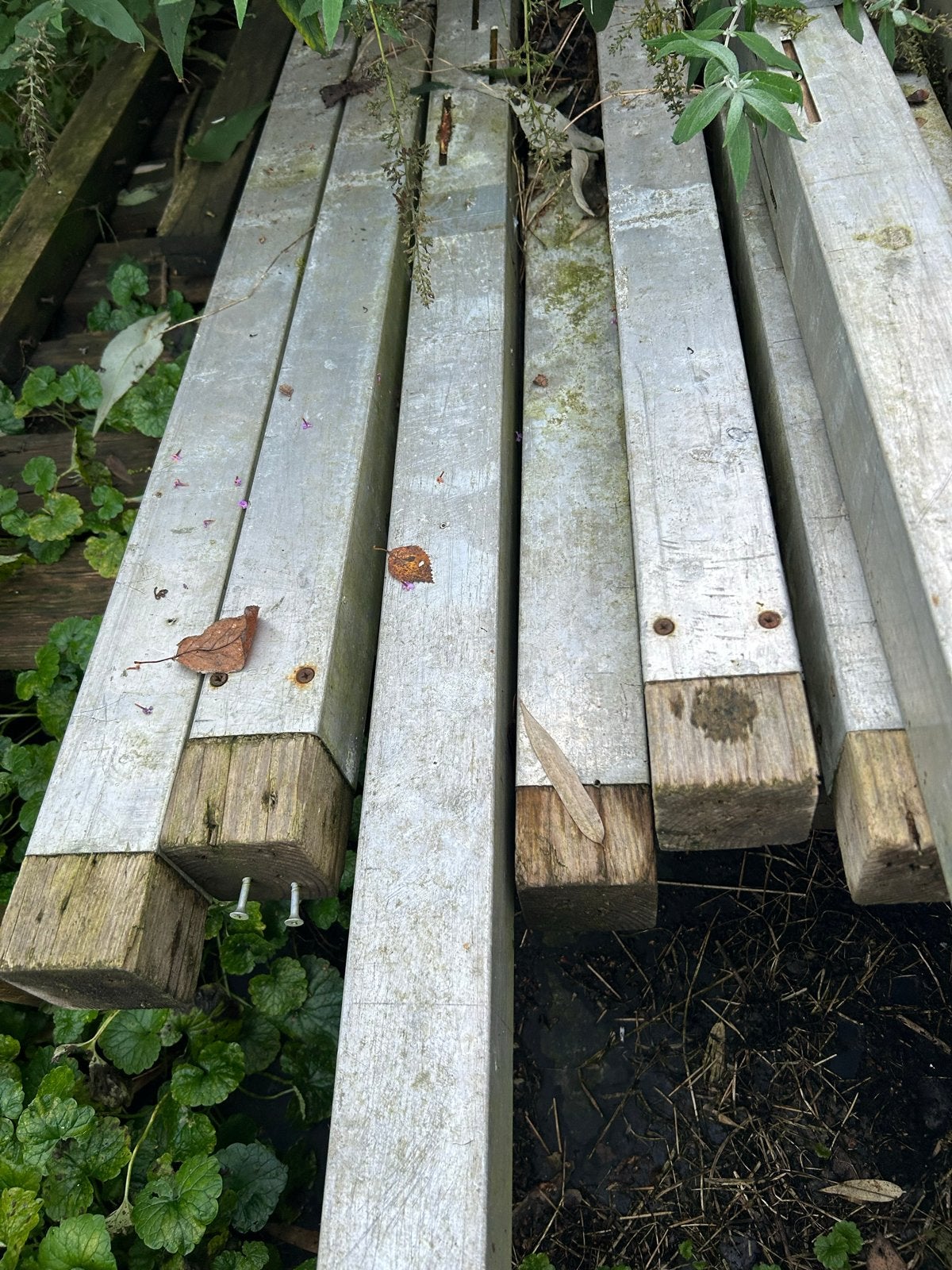 Aluminium Metselprofielen 275 cm, Doe-het-zelf en Verbouw, Ophalen, Gebruikt