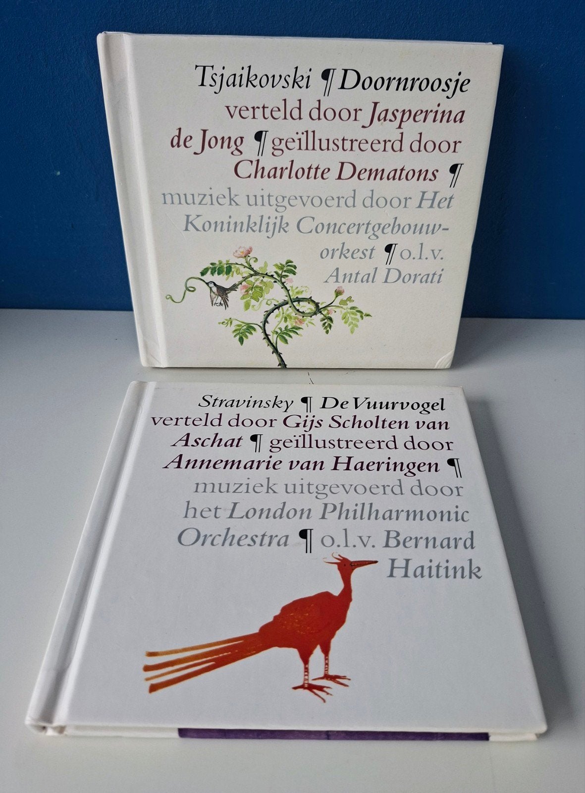 Kinderboeken met cd/Doornroosje en de Vuurvogel/klassiek, Boeken, Ophalen of Verzenden, Zo goed als nieuw, Fictie algemeen