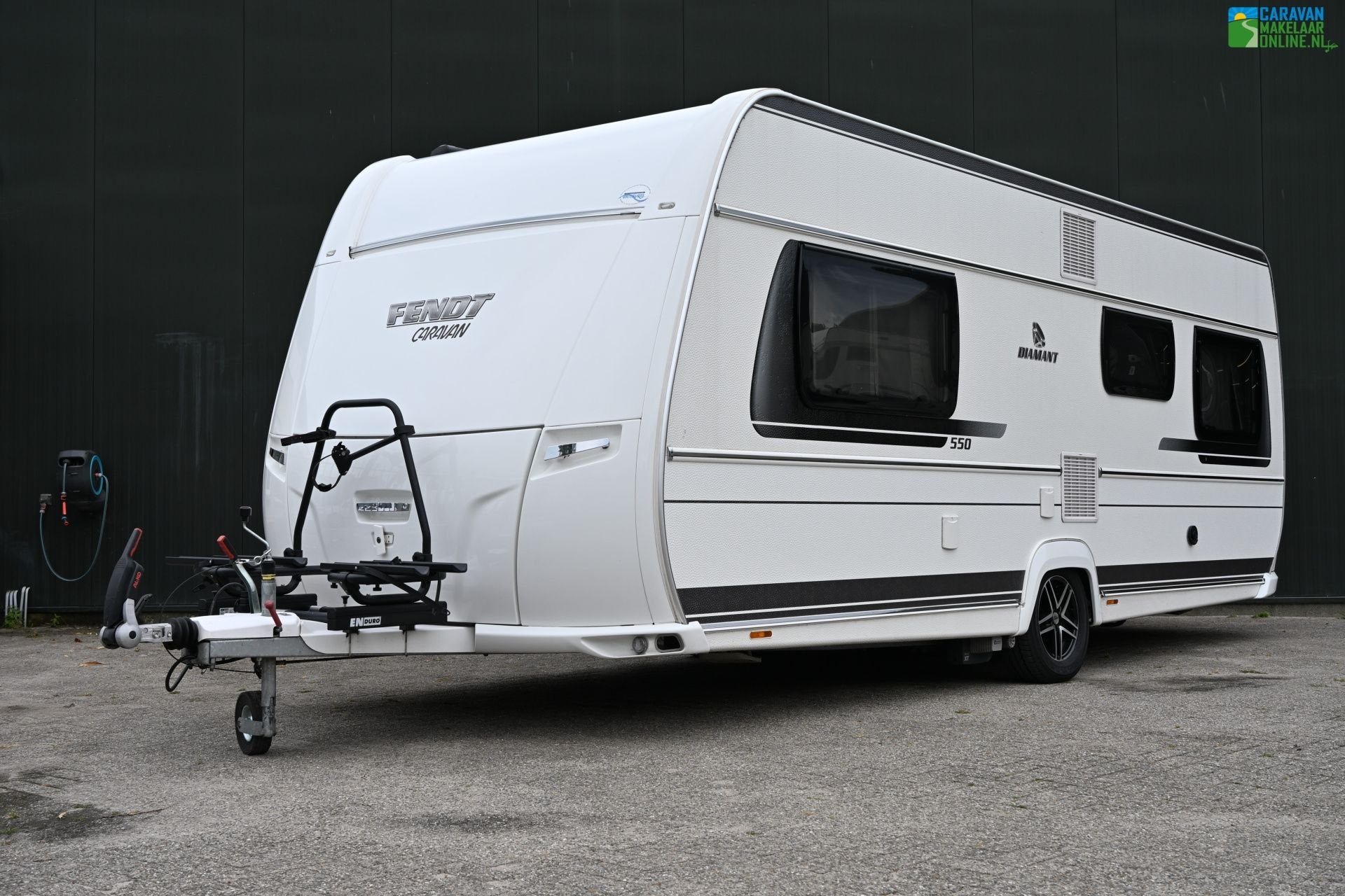 Fendt Diamant 550 SG Mover|Luifel|Fietsdrager|E&P|Enkbedden, Caravans en Kamperen, Caravans, Rondzit, Bedrijf, Kachel, Tot en met 4
