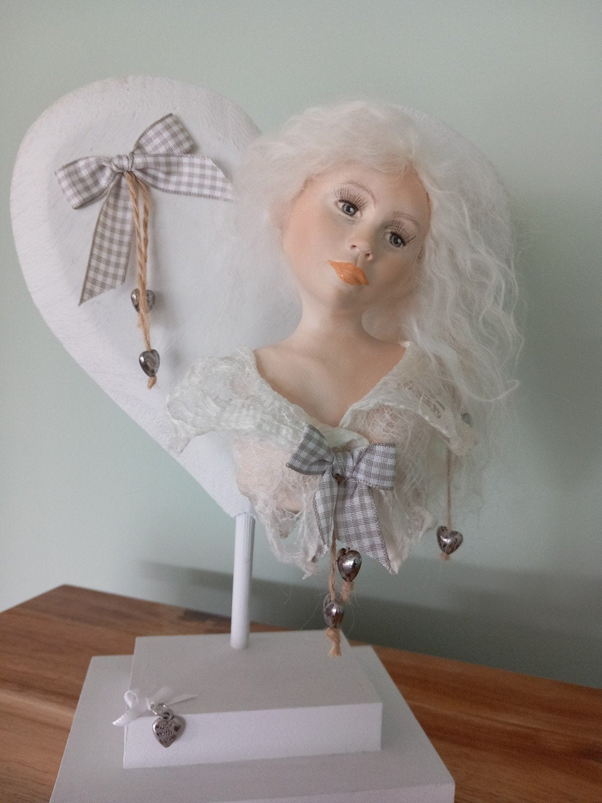 Mooie handgemaakte buste te koop., Ophalen of Verzenden, Nieuw, Brocante